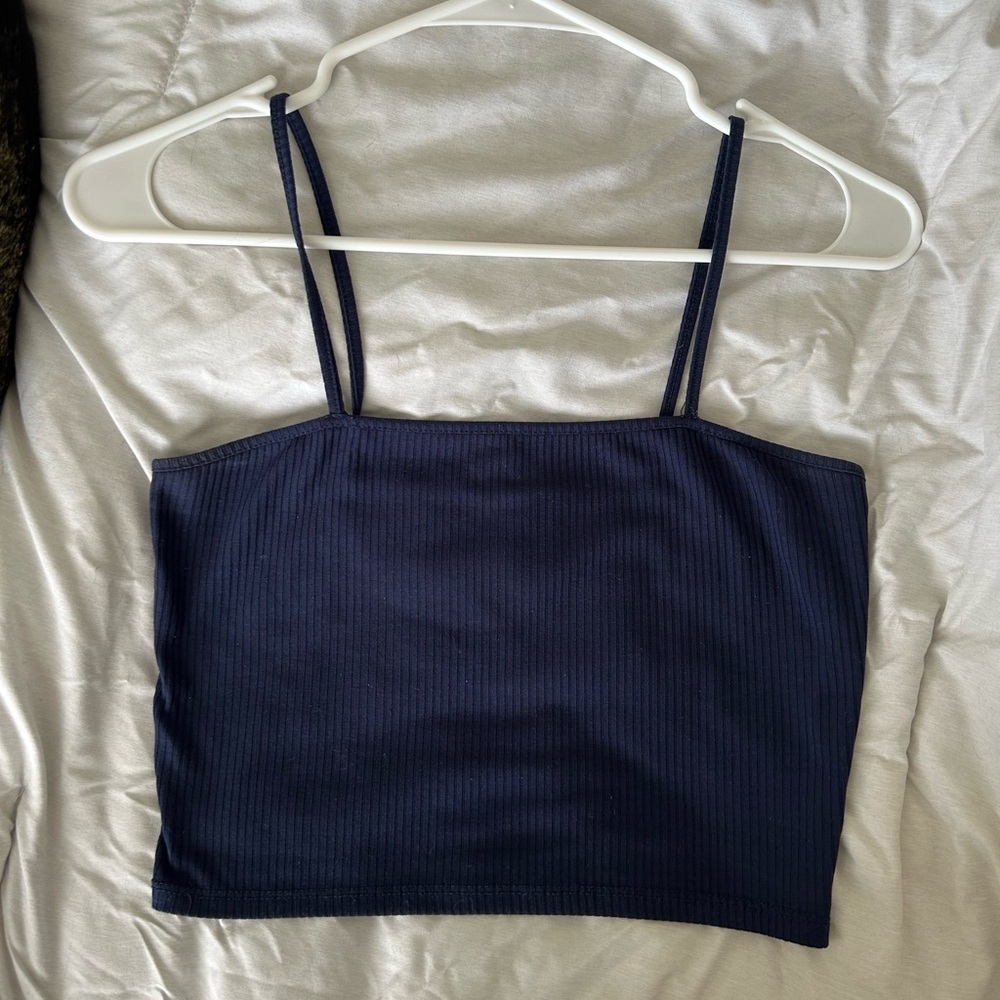 Navy Blue Women's Top